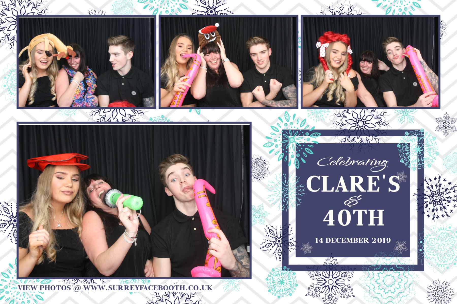 Clare's 40th Birthday | View more photos from the event at galleries.surreyfacebooth.co.uk/u/Surrey-FaceBooth/Clares-40th-Birthday